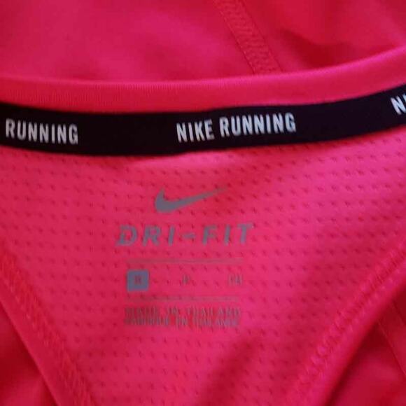 Nike Running Tank Hot Pink Racerback Small Running Yoga Ahtleisure Workout - Picture 7 of 8